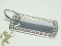 1.20ct 14k solid white gold 