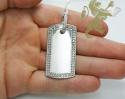 1.20ct 14k solid white gold 
