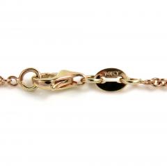 14k rose yellow or white gold diamond heart pendant 16-22