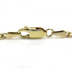 10k yellow gold solid cable link chain 22 inch 2.80mm