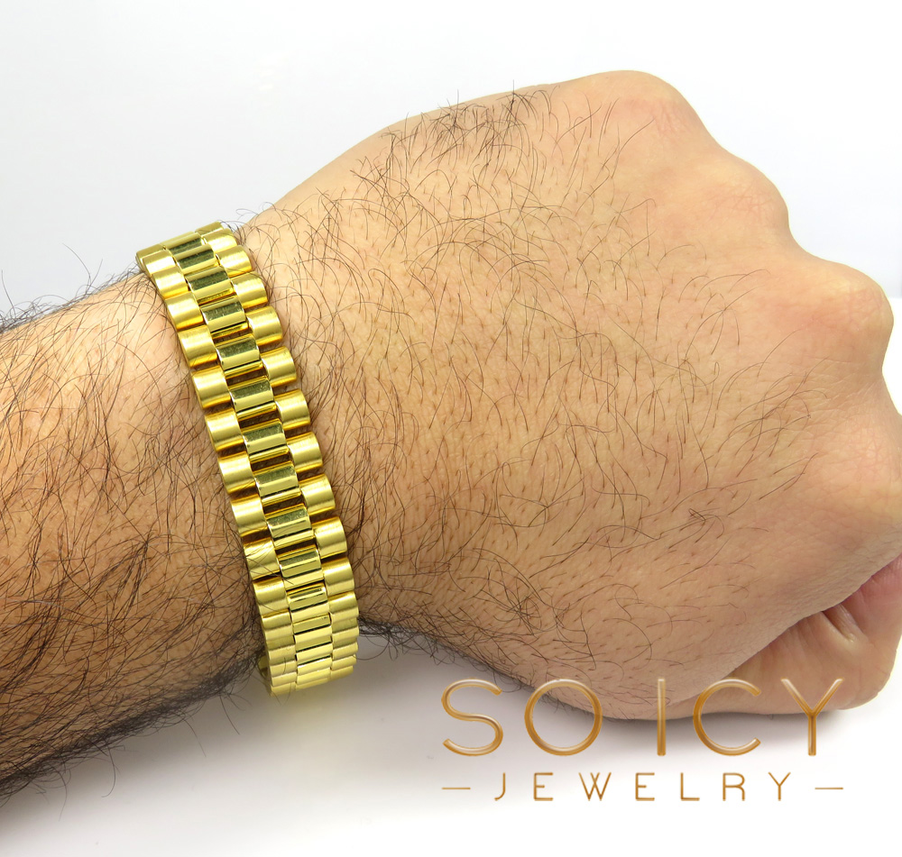 gold presidential bracelet