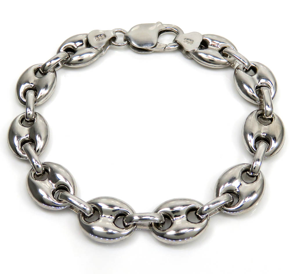 925 silver gucci mariner puff bracelet 8