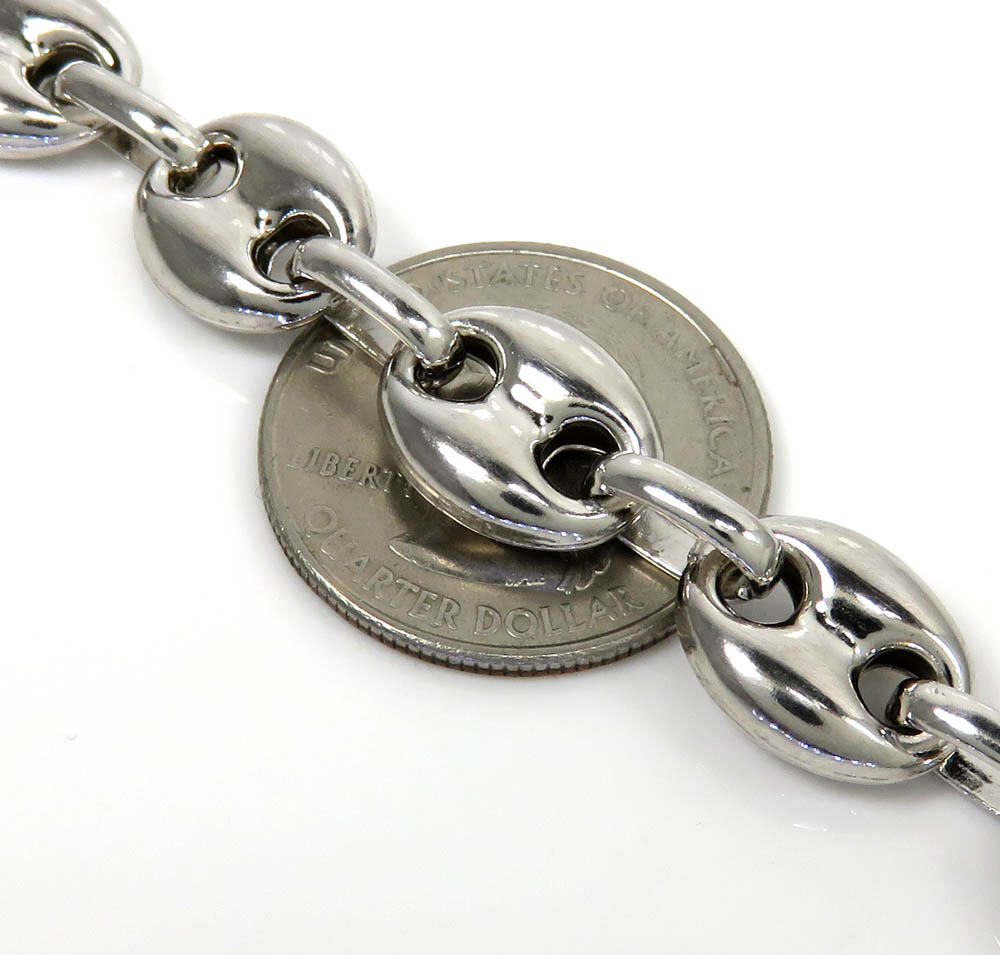 925 silver gucci mariner puff bracelet 8