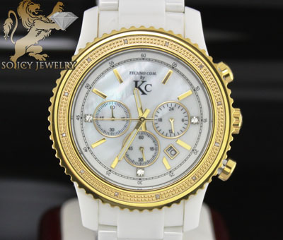 0.15ct techno com by kc diamond watch 