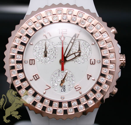 1.25ct unisex aqua master genuine diamond watch 