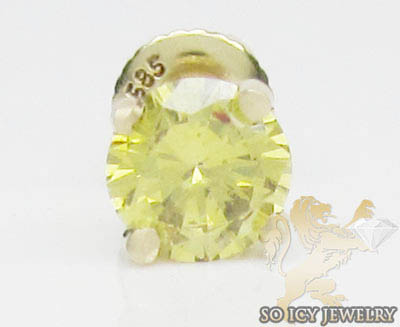 0.75ct 14k yellow gold