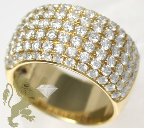2.40ct unisex 18k solid yellow gold 