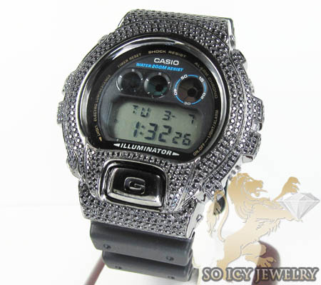 Cz black g shock watch 5.00ct - Image 1