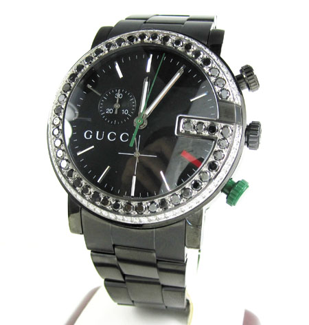 gucci diamond g watch