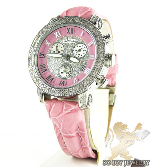 Ladies passion pink joe rodeo diamond watch 0.60ct