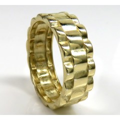 10k Gold 7.50mm Presidential Style Ring