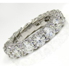 18k Gold Vs 360 Diamond Eternity Ring 5.51ct 