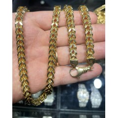 10k Yellow Gold Franco Chain 6.7mm 26” 