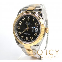 Preowned Rolex Datejust 2 41mm Yellow Gold And Stainless Steel Ref. 116333