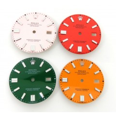 Rolex 36mm Multicolored Datejust Custom Made Dial
