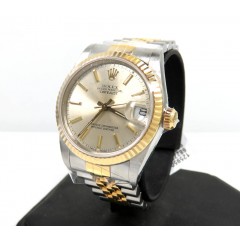 Rolex Datejust 31mm 18k Yellow Gold And Stainless Steel Champagne Dial Watch Ref.  68273 