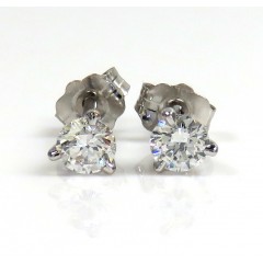 0.40ct 4mm Lab-grown Cvd Vvs2 Diamond Martini Setting Studs