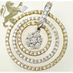 0.70ct 14k Solid Two Tone Gold Diamond 