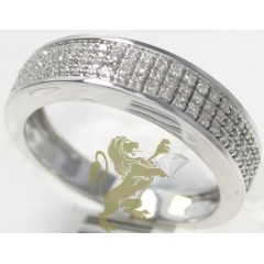 0.35ct 10k Solid White Gold Diamond Ring