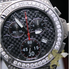 7.50ct Unisex Aqua Master Genuine Diamond 