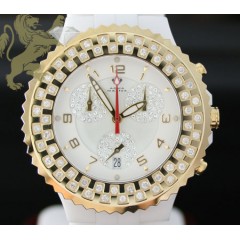 1.25ct Unisex Aqua Master Genuine Diamond Watch 