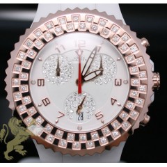 1.25ct Unisex Aqua Master Genuine Diamond Watch 