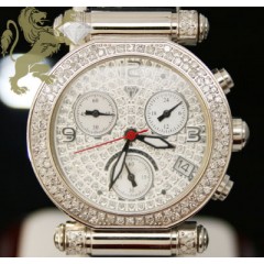 0.85ct Ladies Aqua Master Genuine Diamond Watch 
