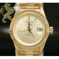 Ladies Pure 18k Solid Yellow Gold 