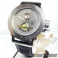 Techno com kc diamond tourbillon watch 0.15ct