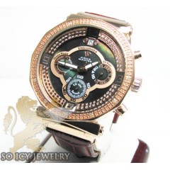 Womens Aqua Master Genuine Diamond Rose Exclusive Watch 0.20ct