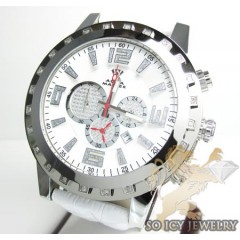 Mens Aqua Master Genuine Diamond 50mm Watch 0.20ct