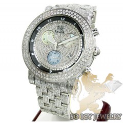 Diamond icelink ice bank mens watch 9.50ct