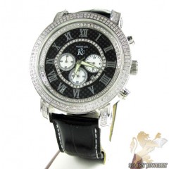 White diamond techno com by kc fancy watch 1.50ct