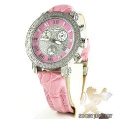 Ladies Passion Pink Joe Rodeo Diamond Watch 0.60ct