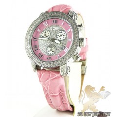 Ladies passion pink joe rodeo diamond watch 0.60ct