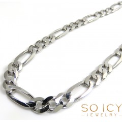 925 Sterling Silver Figaro Link Chain 20-26