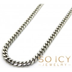 925 Sterling Silver Miami Link Chain 20-26 Inches 2.50mm