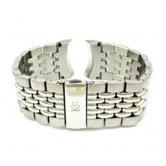 Mens Multi Link White Stainless Steel 26mm Kc Band