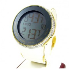 Mens Diamond Igucci Digital Grammy Edition Watch 2.00ct