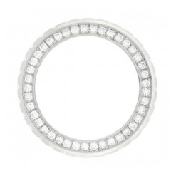 Ladies Custom Made Chanel J12 White Stainless Steel Diamond Bezel 2.00ct