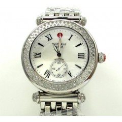 Ladies Michele Women's Caber Diamond Stainless Steel Watch Mw16a01a2025