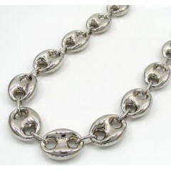 Sterling Silver Gucci Puff Chain 30 Inch 12.3mm