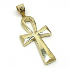 10k Yellow Gold Ankh Large Cross