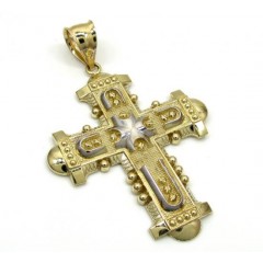 10k Yellow Gold Fancy Medieval Cross