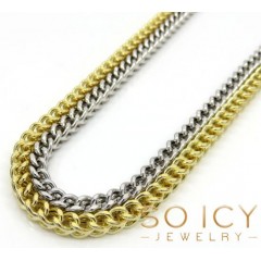 14k Gold Hollow Box Franco Chain 20-34 Inch 3.5mm