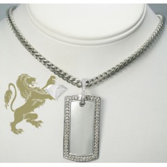 1.20ct 14k Solid White Gold 