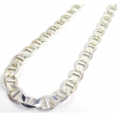 925 Sterling Silver Anchor Link Chain 18-30 Inch 10mm