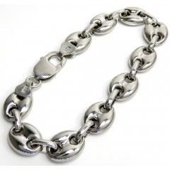 925 Silver Gucci Mariner Puff Bracelet 8