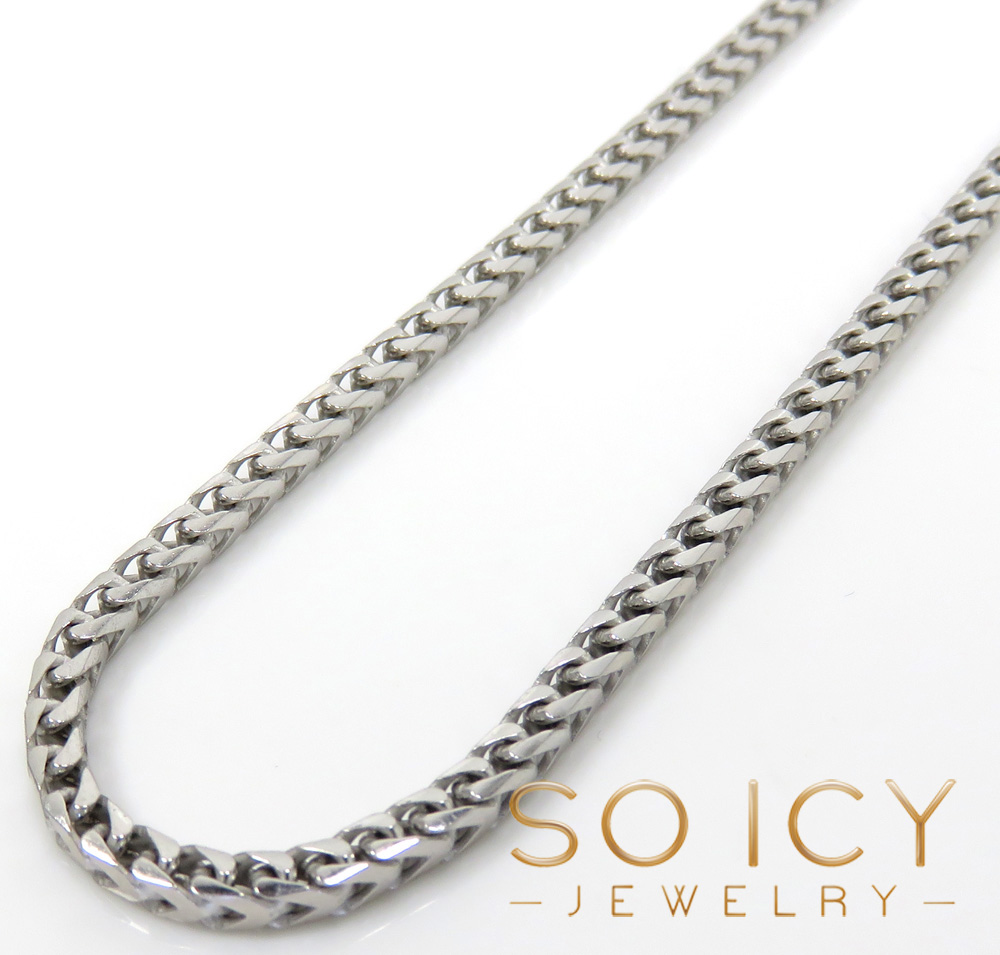 Beaded Disco Chain Necklace in Sterling Silver Sterling Silver / 16