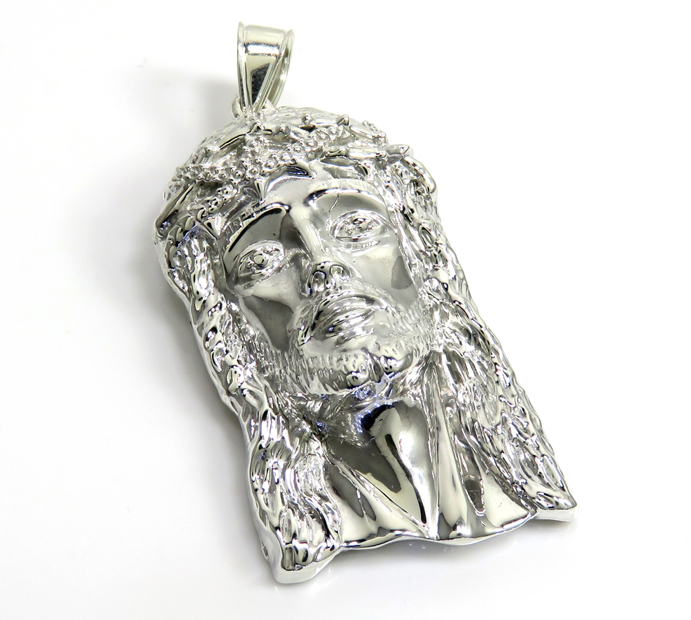 Buy 925 Sterling Silver Medium Classic Jesus Pendant Online at SO ICY  JEWELRY